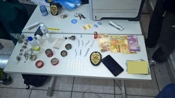 Drogas são apreendidas em festa Rave em Sabará