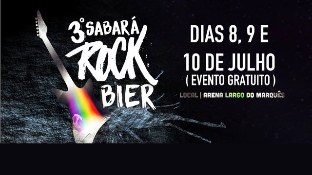 Vem aí Sabará Rock Bier 2016
