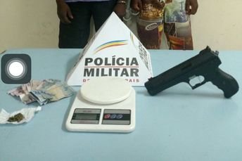 Polícia prende ladrões de posto de combustível no bairro Nações Unidas
