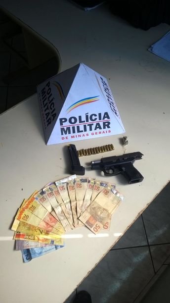 Sabará– Polícia prende homem pela 3ªvez por porte ilegal de arma de fogo em menos de um ano