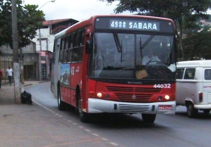 Alteração de Itinerário dos ônibus de Sabará, no período do Carnaval