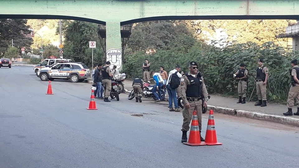 PM faz megaoperação para combater a criminalidade em Minas Gerais