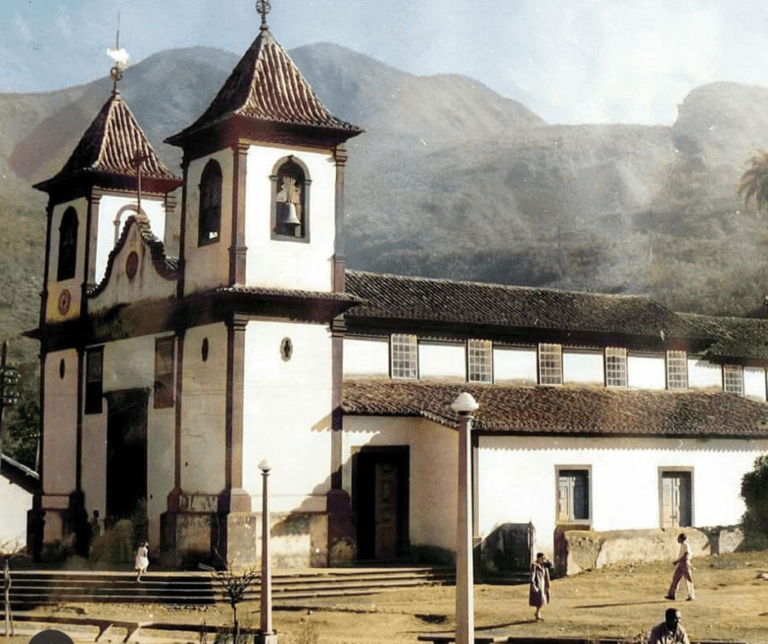 Foto antiga da Igreja Matriz de Nossa Senhora da Conceição – Sabará