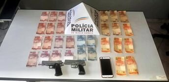 Sabará – Dois indivíduos são presos após assaltarem motorista de aplicativos