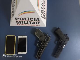 Dupla é presa após cometer roubos seguidos em Sabará