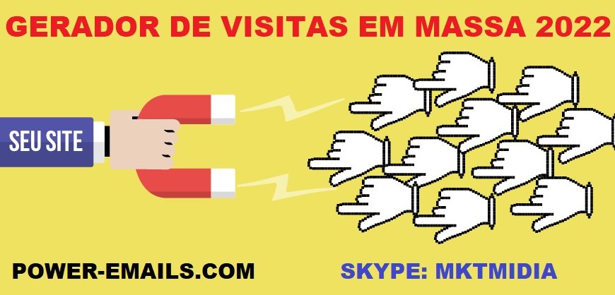 Software Gerador De Visitas Sites Em Massa Vitalicio 2022