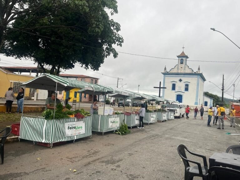 Feira livre em Ravena, retoma atividades após três anos