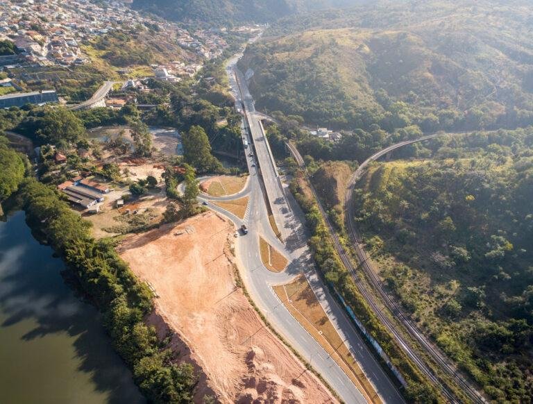 Tráfego de veículos será desviado para nova ponte e viaduto em Sabará