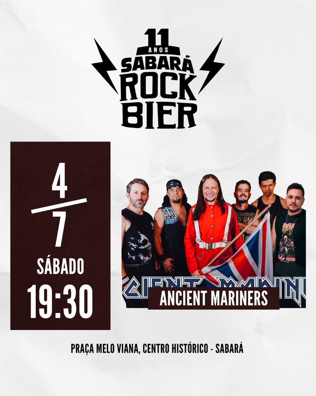 De 3 a 5 de julho, a Praça Melo Viana recebe a 11ª edição do Sabará Rock Bier, com uma programaç (4)