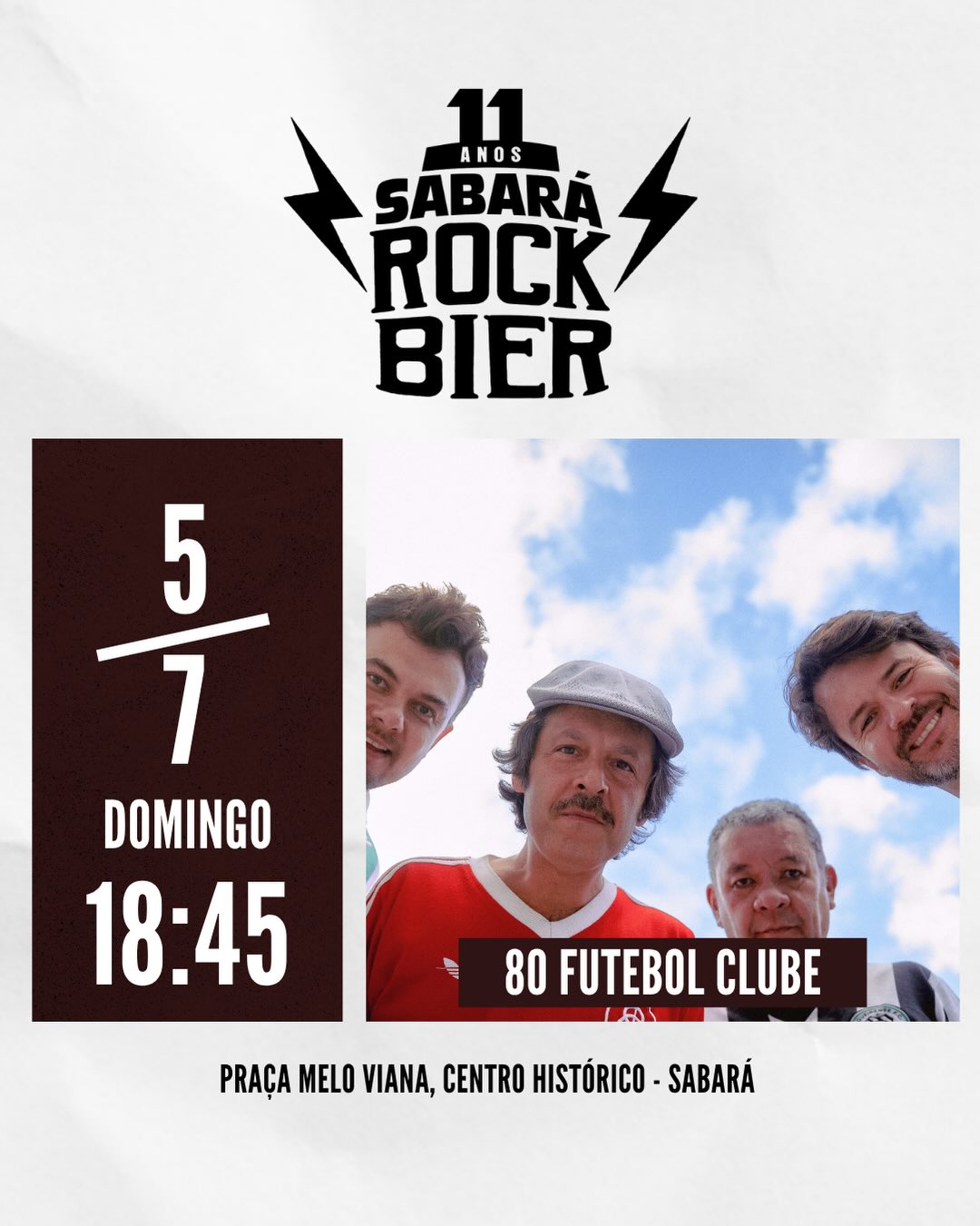 De 3 a 5 de julho, a Praça Melo Viana recebe a 11ª edição do Sabará Rock Bier, com uma programaç (8)