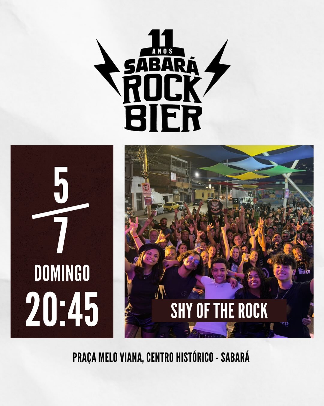 De 3 a 5 de julho, a Praça Melo Viana recebe a 11ª edição do Sabará Rock Bier, com uma programaç (9)