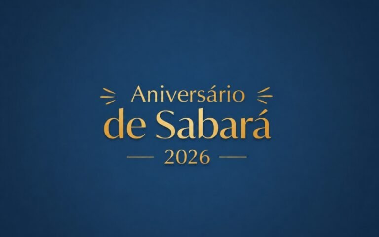 Confira a programação completa do Aniversário de Sabará 2026
